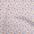 thumbnail image 1 of oneOone Georgette Viscose White Fabric Floral Watercolor Craft Projects Decor Fabric Printed By The Yard 42 Inch Wide, 1 of 4