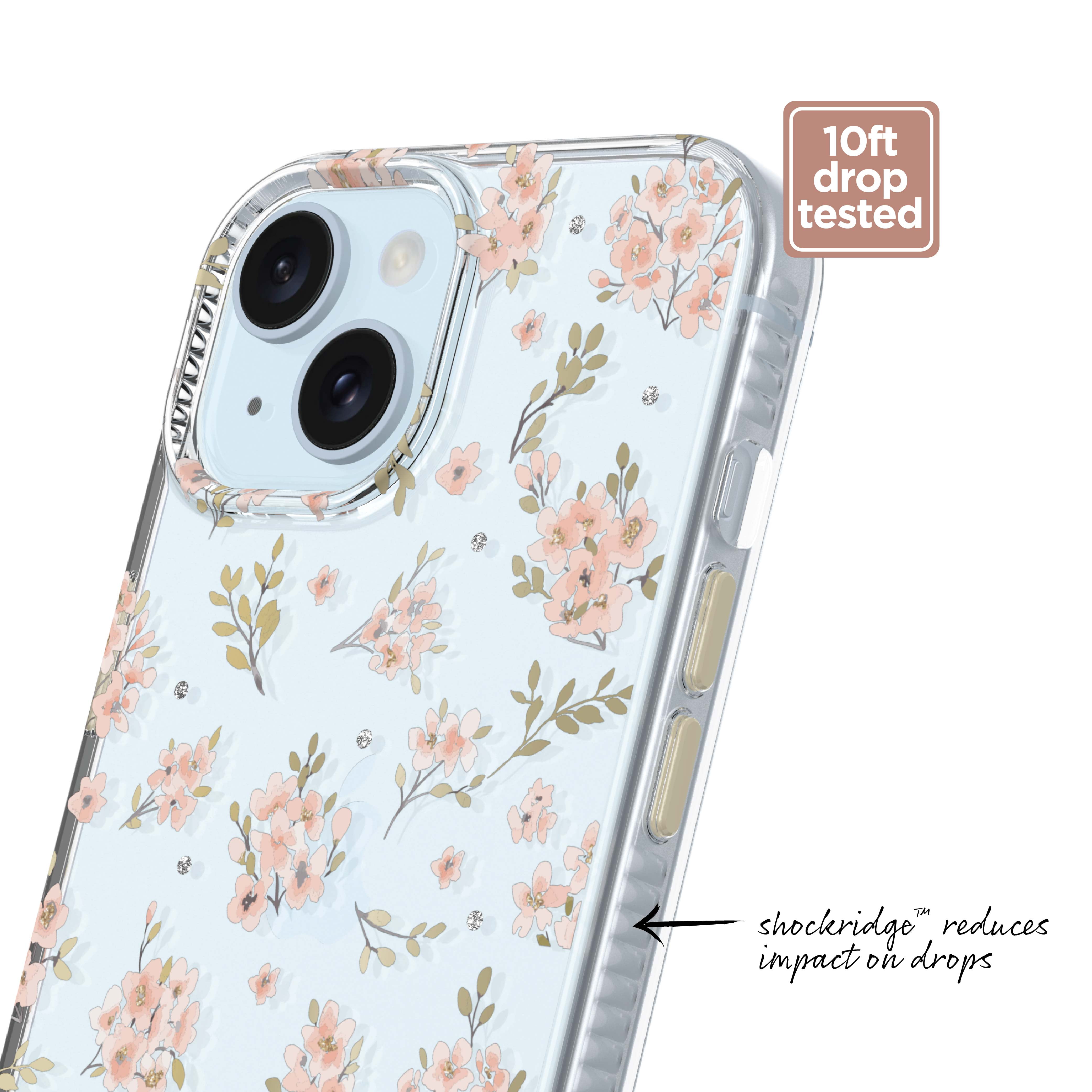 Petite Pink Floral - Premium Fashion Phone Case for iPhone 16e / iPhone 15 / iPhone 14 / iPhone 13, You deserve something pretty!