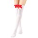 thumbnail image 1 of Calcetines largos hasta la rodilla para mujer, lisos, con lazo navideño y bola, cálidos, para mujer, 1 of 3