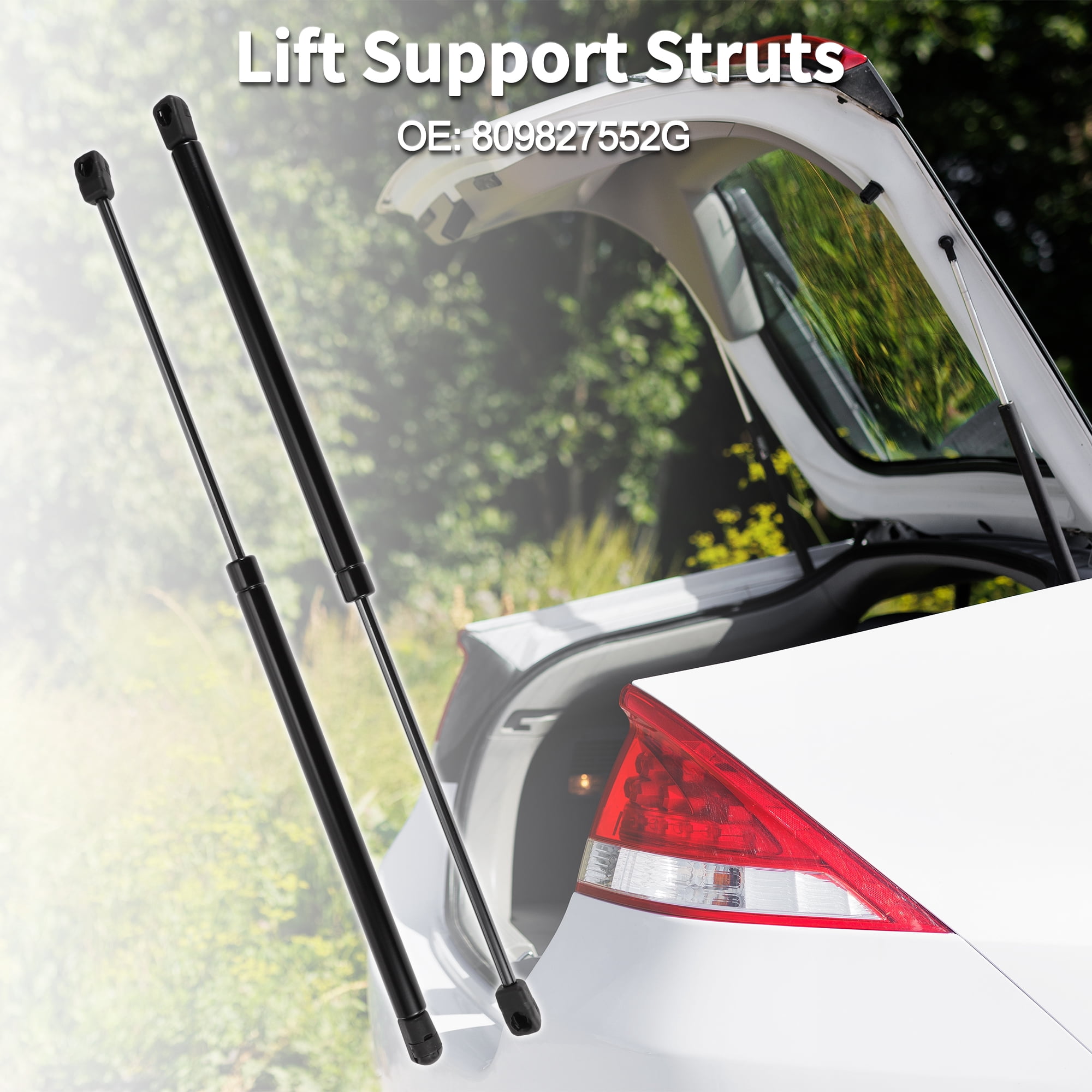 Unique Bargains 2Pcs Rear Hatch Lift Supports for Volkswagen Beetle 1998-2010 Hatchback