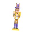 thumbnail image 4 of guohui Easter Bunny Nutcracker Decor Easter Decoration for Party Decor Holiday Home yellow, 4 of 9