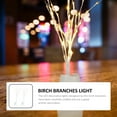 thumbnail image 6 of LOLIPPYY 2Pcs Birch Branches LED Light Creative Vase Branches Light Unique Scene Light Decor, 6 of 7