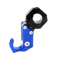 thumbnail image 2 of 1pc Metal Motorbike Hook Hook Soporte de Casco Equipaje Montaje Montaje Colgador Azul 28mm Baoblaze Gancho para motocicleta, 2 of 8