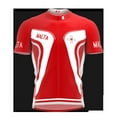 thumbnail image 3 of Malta Full Zipper Bike Short Sleeve Cycling Jersey  for Men - Size XS, 3 of 4
