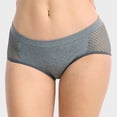 thumbnail image 6 of 3 Womens Stretch Panties Seamless Bikini Brief Mesh Sexy Hipster Underwear Panty, 6 of 6