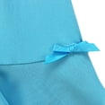 thumbnail image 6 of Zaldita Kids Girls Ballet Dance Dress Ruffle Sleeve Leoatrd Gymnastic Unitard with Tutu Skirt Skort Blue 8-10, 6 of 7