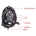 thumbnail image 5 of GOOFY Adult Ghost Rider Helmet for Men & Women - Bicycle Helmet for Commuting, Road Biking, Skating with Adjustable Dial, 5 of 5