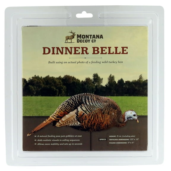 Montana Decoy 0043 Dinner Belle Hen Turkey Decoy