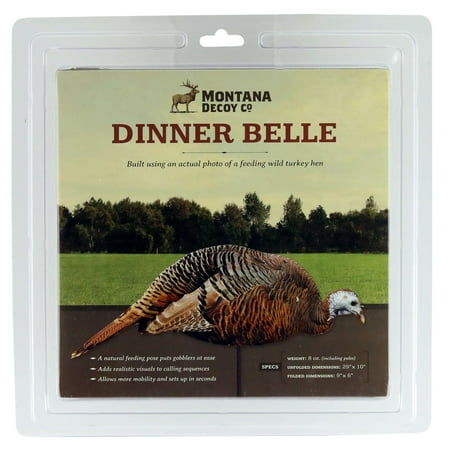 Montana Decoy 0043 Dinner Belle Hen Turkey Decoy
