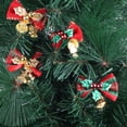 thumbnail image 3 of 4 piezas campanas rojas Navidad arco guirnalda DIY árbol de Navidad accesorios suministros Sincero Electrónica, 3 of 5