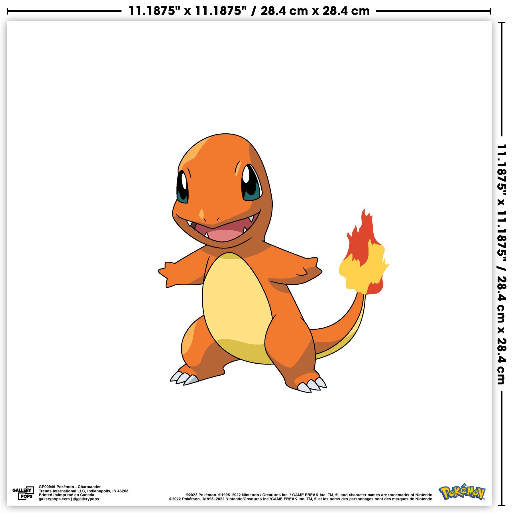 Gallery Pops Pokémon - Charmander Evolutions Wall Art Bundle (3-Pack ...