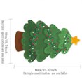 thumbnail image 3 of Eoozwa Christmas Bath Mat Non Slip Absorbent Rug with Suction Cups for Holiday Bathroom Decor Festive Shower Floor Safety, 3 of 5