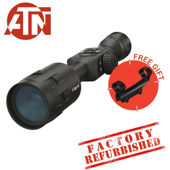 Restored Premium ATN X-Sight 4K Pro 5-20x Smart Day/Night Rifle Scope, Qdm Free (Refurbished)