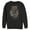 Black, variant on Men's Justice League Vintage Hero Collage Sweatshirt Black 2X Large