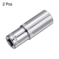 thumbnail image 2 of 2Pcs 3/8-inch Drive 16mm Steel Chrome Plated 6-Point Shallow Socket, 2 of 5
