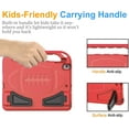 thumbnail image 4 of BMOUO Kids Case for New iPad 10.2 2021/2020/2019-iPad 9th/8th/7th Generation Case with Built-in Screen Protector,Shockproof Lightweight Handle Stand Kids Case for iPad 10.2" 2021/2020/2019 Latest-Red, 4 of 8