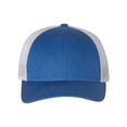 thumbnail image 1 of Richardson Low Pro Trucker Cap, M-L, Heather Royal-Silver, 1 of 3
