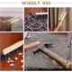 thumbnail image 2 of 2-Pack Wooden Handle Brushes for Fireplace and Bench Cleaning, Natural Horse Hair Bristles, Brown, 2 of 4