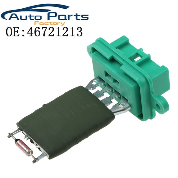 Car Heater Blower Resistor For Fiat 46721213 Panda Punto Seicento Doblo Ducato 500 46723713 71732250, 46722909