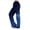Blue, variant on Zydvens Women Halloween Pajama Pants Wide Leg Lounge Wear with Pockets Soft Elastic Waist Drawstring Sleepwear Bottoms Cute Cartoon Cat Pumpkin Costume Cosplay Party S-3XL