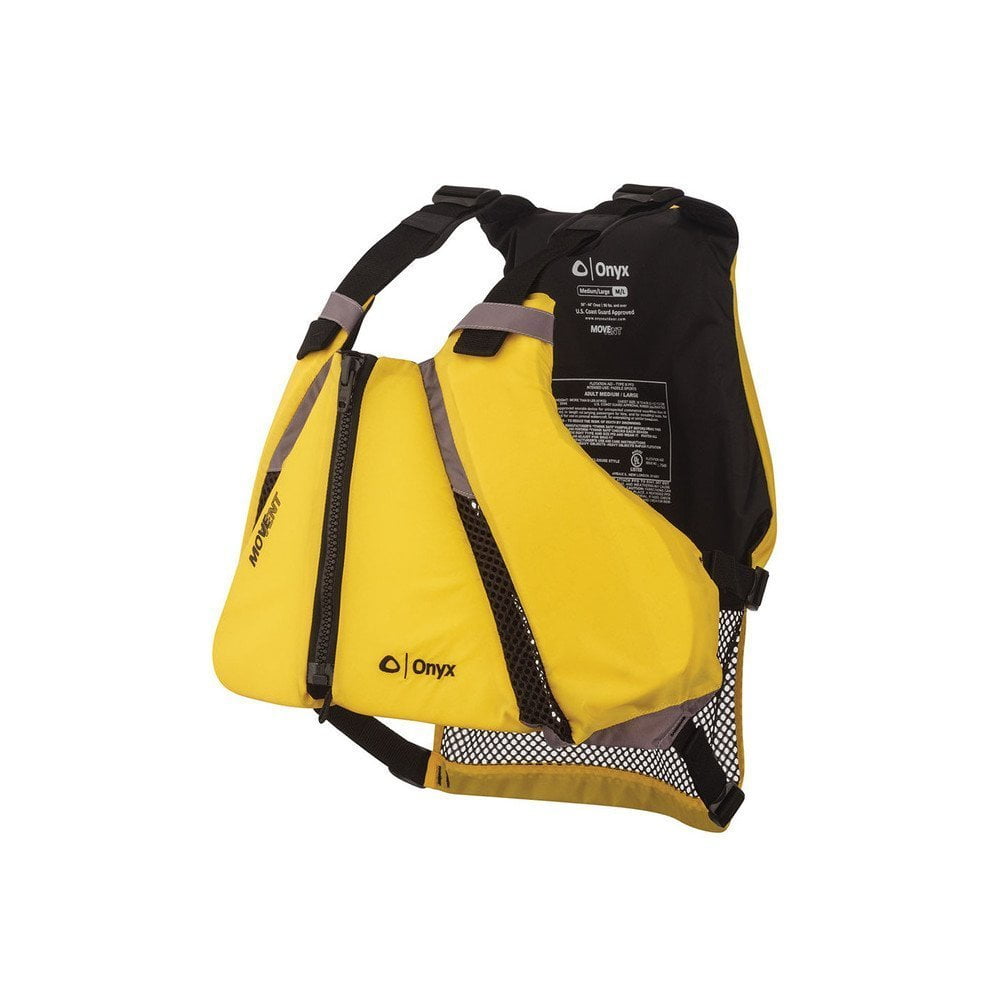 Life Vest, Onyx Movevent Medium-large Women Men Youth Boat Life Vest Kayak by Absolute Outdoor, Inc.