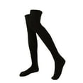 thumbnail image 3 of Besolor Thigh High Socks for Women Girls Warm Winter Knit Cozy over the Knee Leg Warmers Thick Boot Stockings, 3 of 3