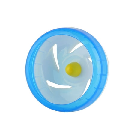 - Pet Hamster Gerbil Plastic Play Stand Wheel Toy Holder Blue