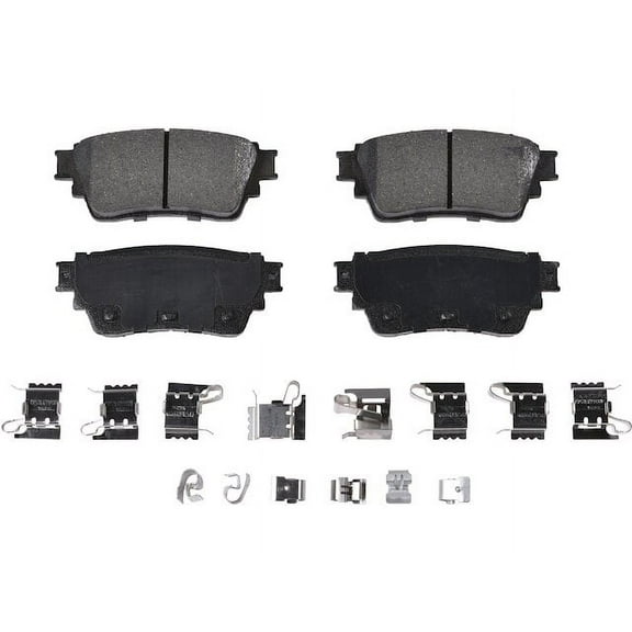 Rear Brake Pad Set - Compatible with 2022 Mitsubishi Outlander