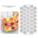 thumbnail image 5 of Advancent Molde de cubo de hielo de silicona grande 2 en 1 portátil Dropshipping con espacio de tapa Herramientas y accesorios para hornear Blanco, 5 of 6