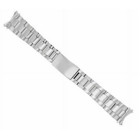 STAINLESS STEEL OYSTER WATCH BAND STRAP FOR ROLEX DATEJUST 20MM ALL POLISH 16000