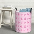 thumbnail image 6 of Honeii Breast Cancer Awareness 1 Print Laundry Hamper Basket,Baby Nursery Woven Storage Basket for Toys Bin,Pillows,Blankets,Clothes-Medium, 6 of 6