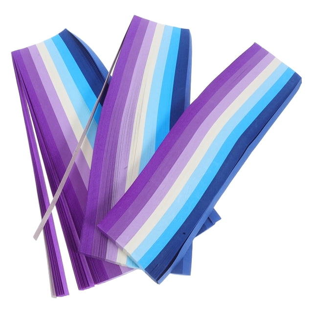 ETHZZLE 1560Pcs Double Sided Colored Paper Strips Assorted Colors for Star Folding Origami Craft Decorations