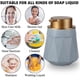 thumbnail image 5 of Dispensador de jabón de manos en loción de cerámica, bomba fácil de presionar, dispensador de desinfectante de manos para baño recargable, 5 of 5