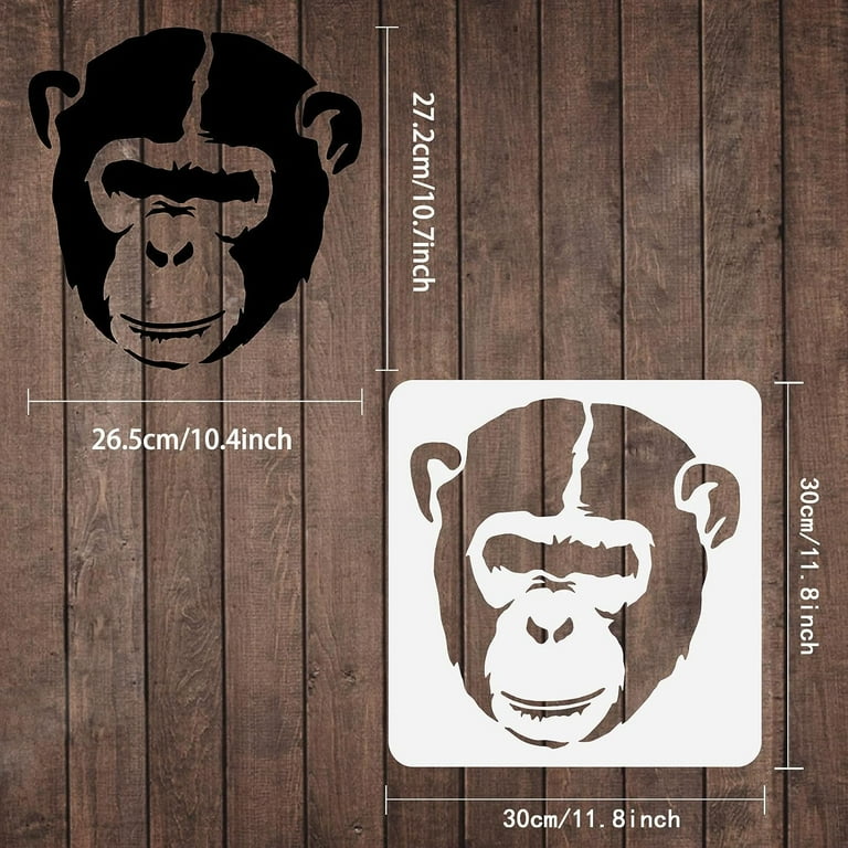 PITS Monkey（ステンシルアート） PITS Monkey（ステンシルアート） PITS Monkey（ステンシルアート