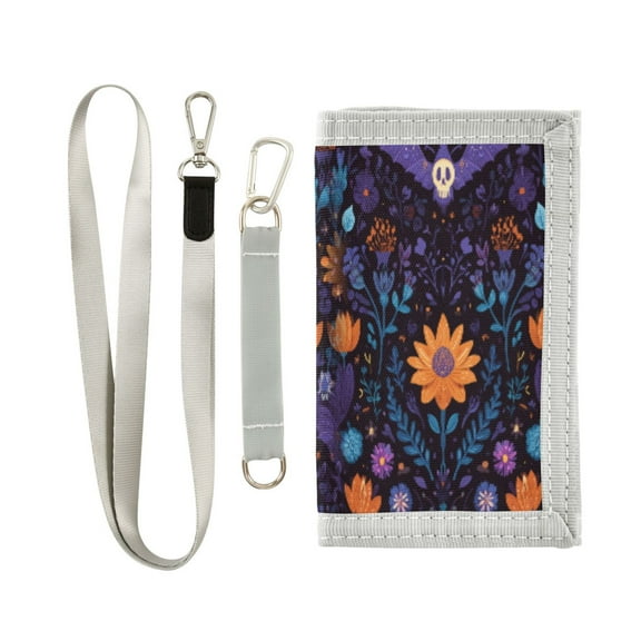 Cloth Purse Boys' Novelty Wallets Girls' Novelty Wallets Men's Wallets Women's Wallets Card Wallet Cash Wallet Student ID Bag Coin Wallet Beautiful Halloween Bats