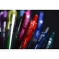 thumbnail image 5 of Zebra® Sarasa® Gel Ink Retractable Pens, Medium Point, 0.7 mm, Clear Barrel, Blue Ink, Pack Of 12, 5 of 7