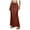 Brick Red, variant on Women's Midi Length Skorts Skirts with Pockets Modest Skirts 28" Long Knee Length Athletic Skorts Navy, L