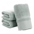 thumbnail image 1 of 3pcs Practical Durable Thick Soft Fiber Cotton Face Hand Cloth Towels Washcloths, 1 of 7