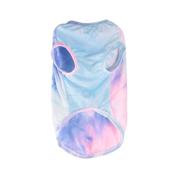 Polyester Elastane Dog Summer Shirt Breathable Mesh Sleeveless Sun Protection Vest For Small Medium Dog Cat