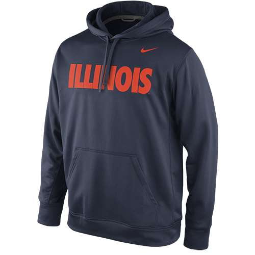 Nike - Nike Illinois Fighting Illini KO Hooded Sweatshirt - Walmart.com ...