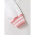 thumbnail image 7 of JIAYUE Girls Outerwear Coats Long Sleeve O-Neck Baseball With Cherry Fruit Pattern Design Classic School Style For Toddler Trendy Kids Jacket, 7 of 7