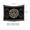 thumbnail image 5 of Nordic Vikings Tapestry, 80x60inches Soft Flannel, Viking Triskele Knot Celtic Rune Scandinavian Aesthetic Mythology Tapestry Wall Hanging for Bedroom Living Room Decor GTZYFS1819, 5 of 6