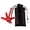 Red, variant on 4 Boat Mooring Set Includes Storage Bag & Marine Grade Rope Compact Foldable Grapnel Mooring for Small Watercraft