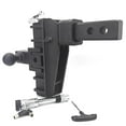 thumbnail image 6 of Garvee Adjustable Trailer Hitch, Ball Hitch Drop Hitch Dual Ball(2" X 2-5/16") Fits 2-Inch Receiver, 6-Inch Drop&Rise Ball Mount Hitch w/Anti-Theft Pin, 20,000 LBS GTW Tow Hitch, 6 of 6
