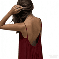 thumbnail image 5 of Dxzfnsa Backless Dresses for Women Lounge Dress Backless Sleeveless House Dress Long Sundress with Back Tie Beach maxi dress, 5 of 9