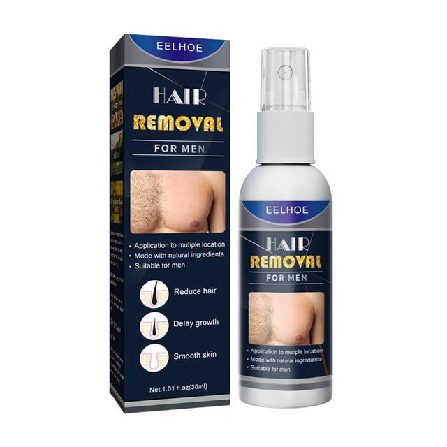 Hair Removal Spray, 30ml, Universal for All Skin Types, Pore-Shrinking