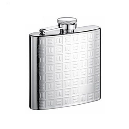 

Visol VF2018 Domino Stainless Steel 6oz Hip Flask