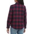 thumbnail image 2 of Lee Riders Women's Fleece Lined Flannel Shirt, 2 of 3