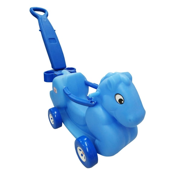 Montable Tick Tack Toys Pony Azul