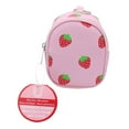 thumbnail image 1 of U Style Mini Backpack With Key Ring, Strawberry, 1 of 2